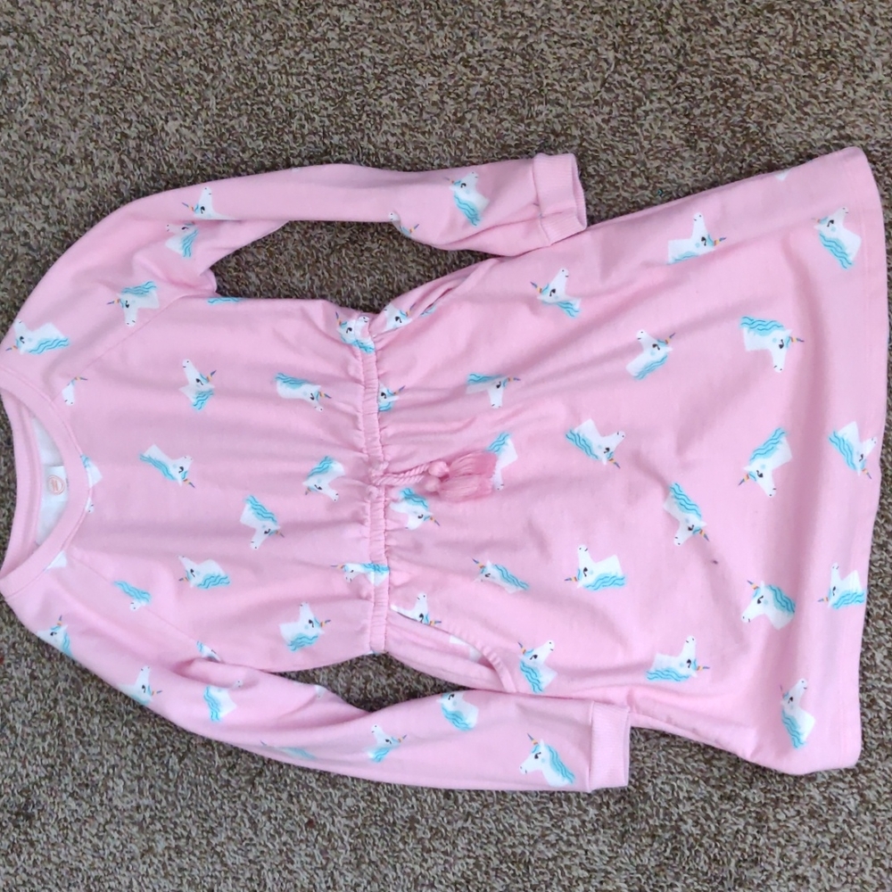 Wonder Nation Pink Unicorn dress